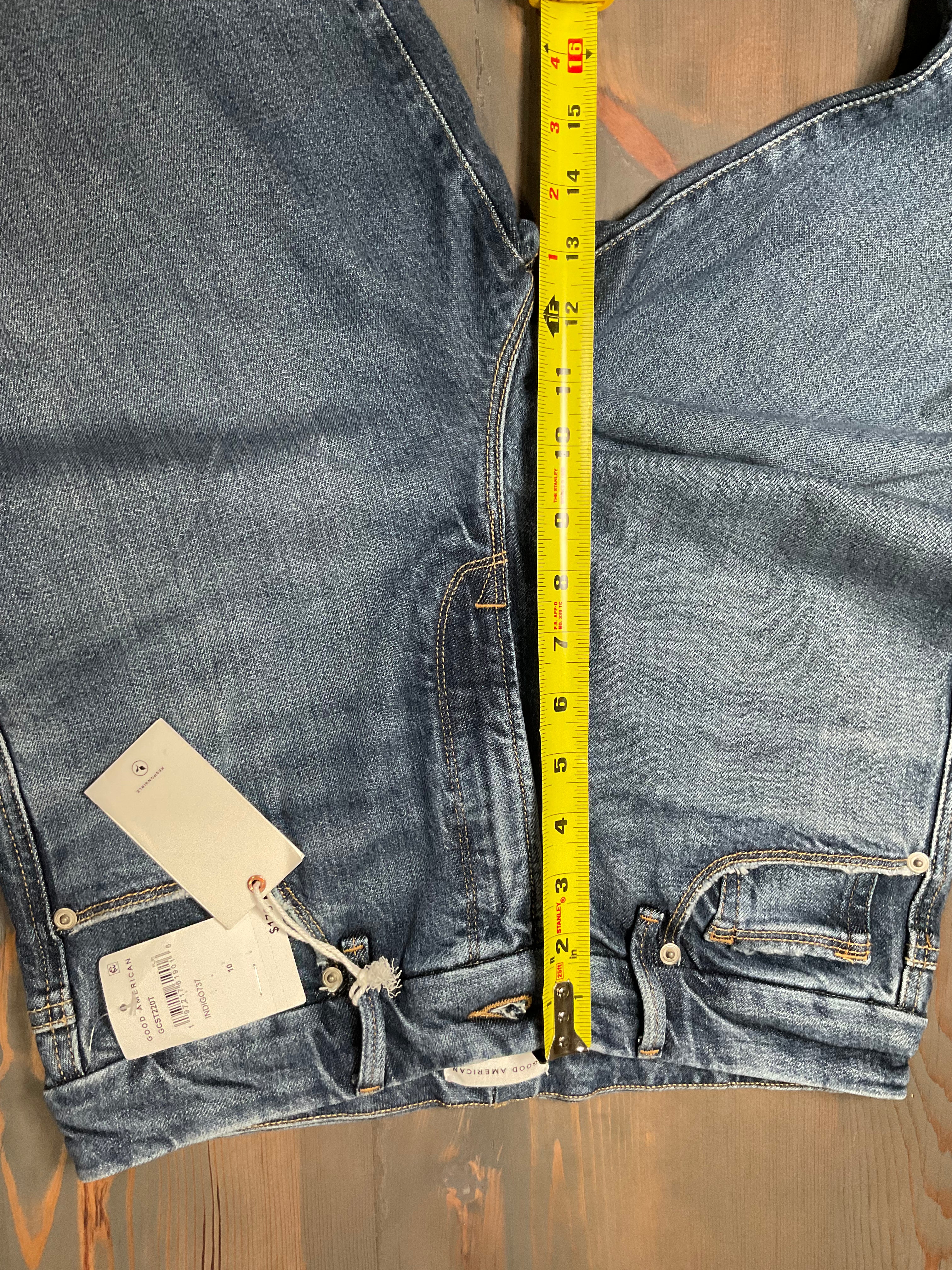 Good American Good Curve Straight Jeans - Size 10 - NWT