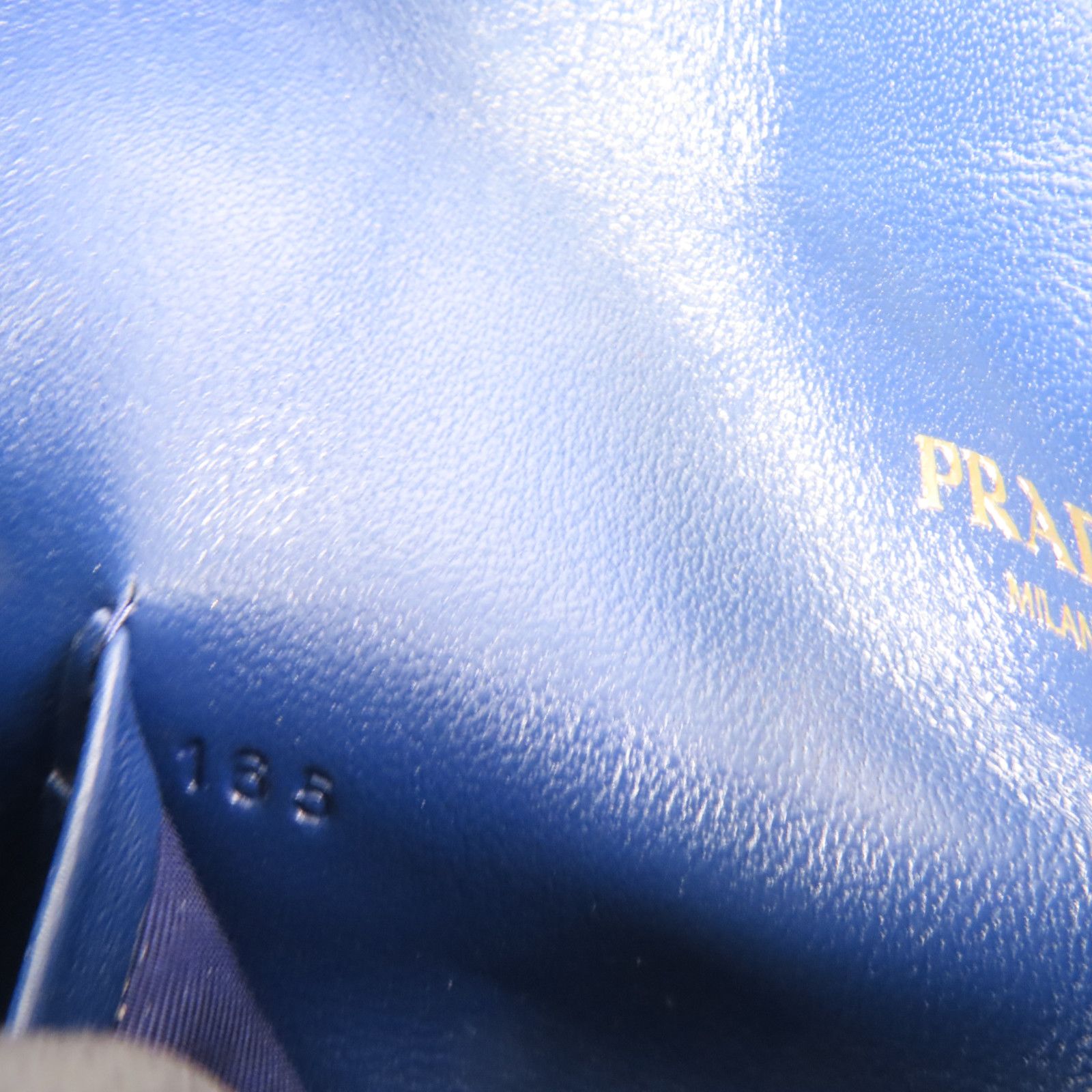 6941 - Prada Envelope Wallet Clutch Blue
