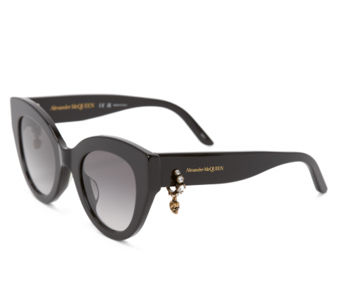 6782 - Women's Skull Pendant Jewelled Sunglasses