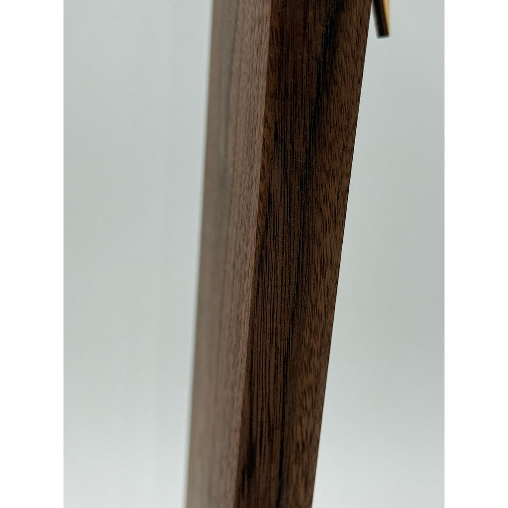 Walnut Charcuterie Board with Twig Handle, 22x6.5x1 size, decorative serving tray, functional kitchen gift, handmade USA