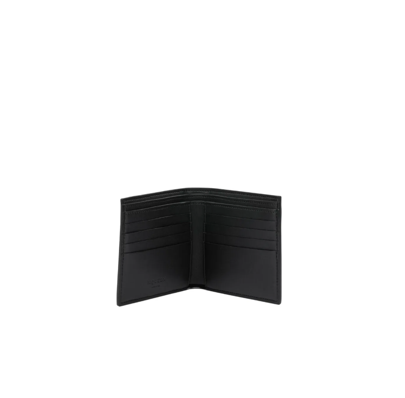 7456 - Alexander McQueen Bifold Wallet in Black - NWT