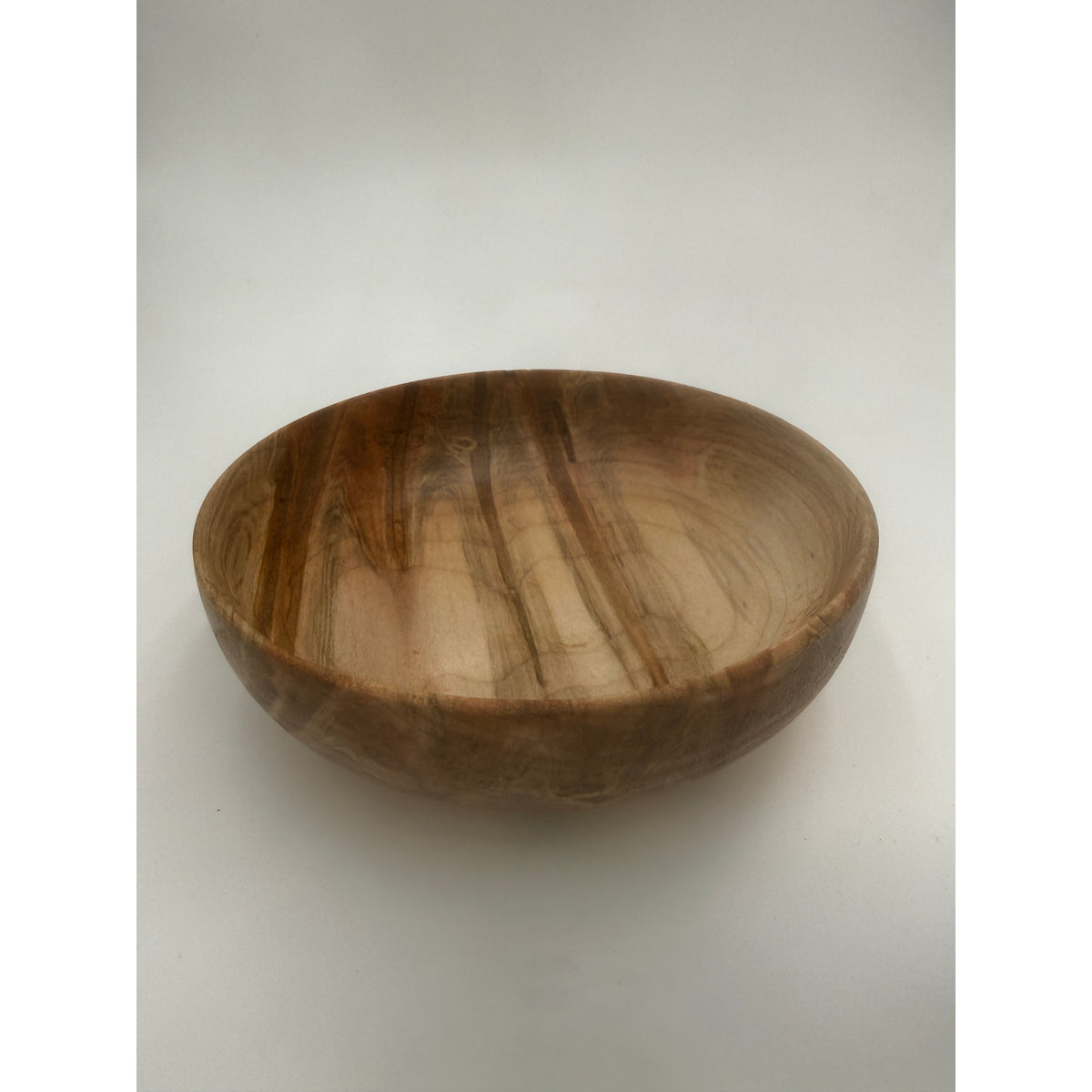 Ambrosia Maple Individual Salad Bowls, Set of 5, Handcrafted Wood, 5.25 x 1.75 Inches, SKU 1467