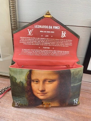 Louis Vuitton Chain Pochette Koons DaVinci - Multi-Color Handbag