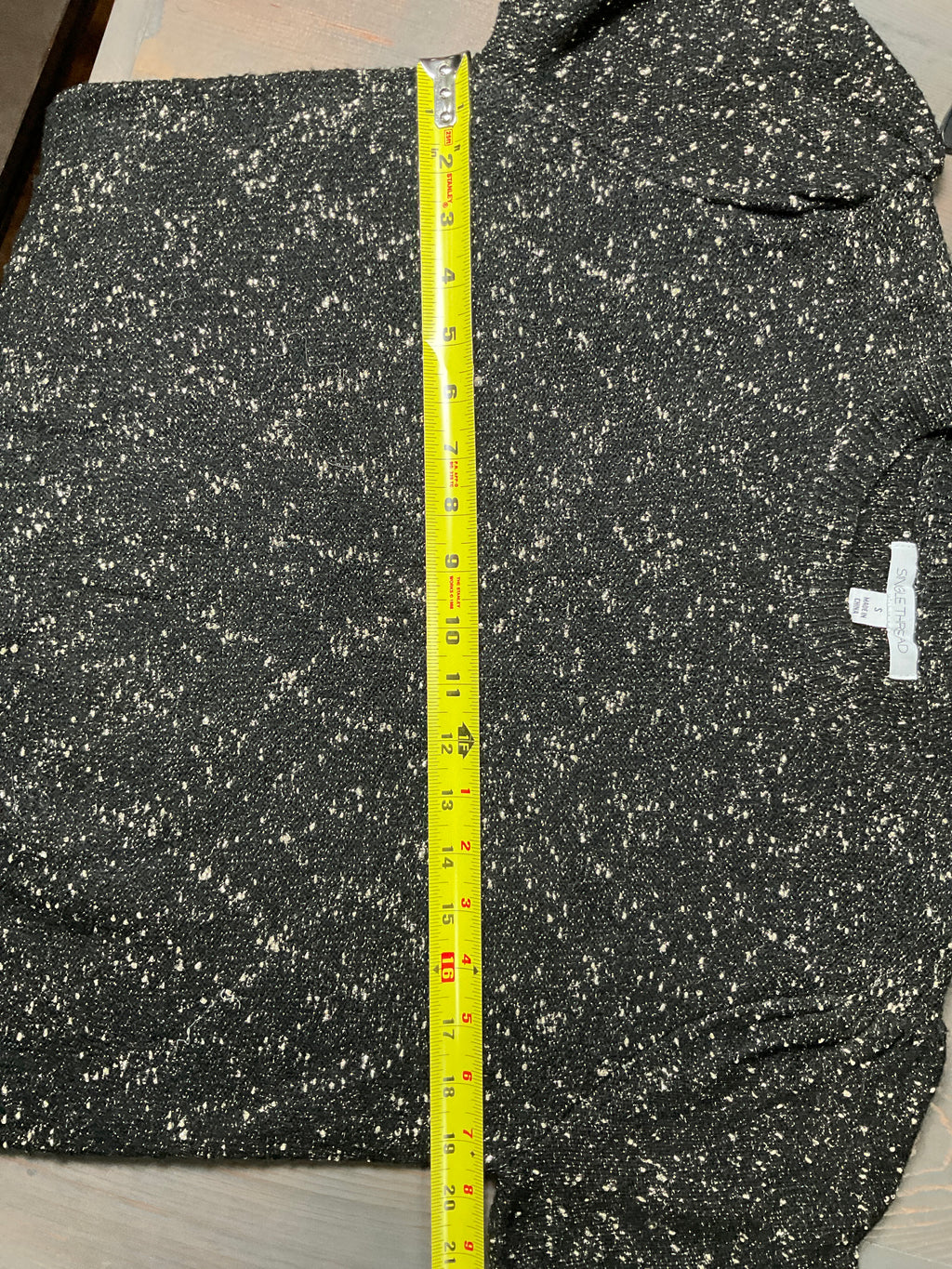 Single Thread Metallic Sweater