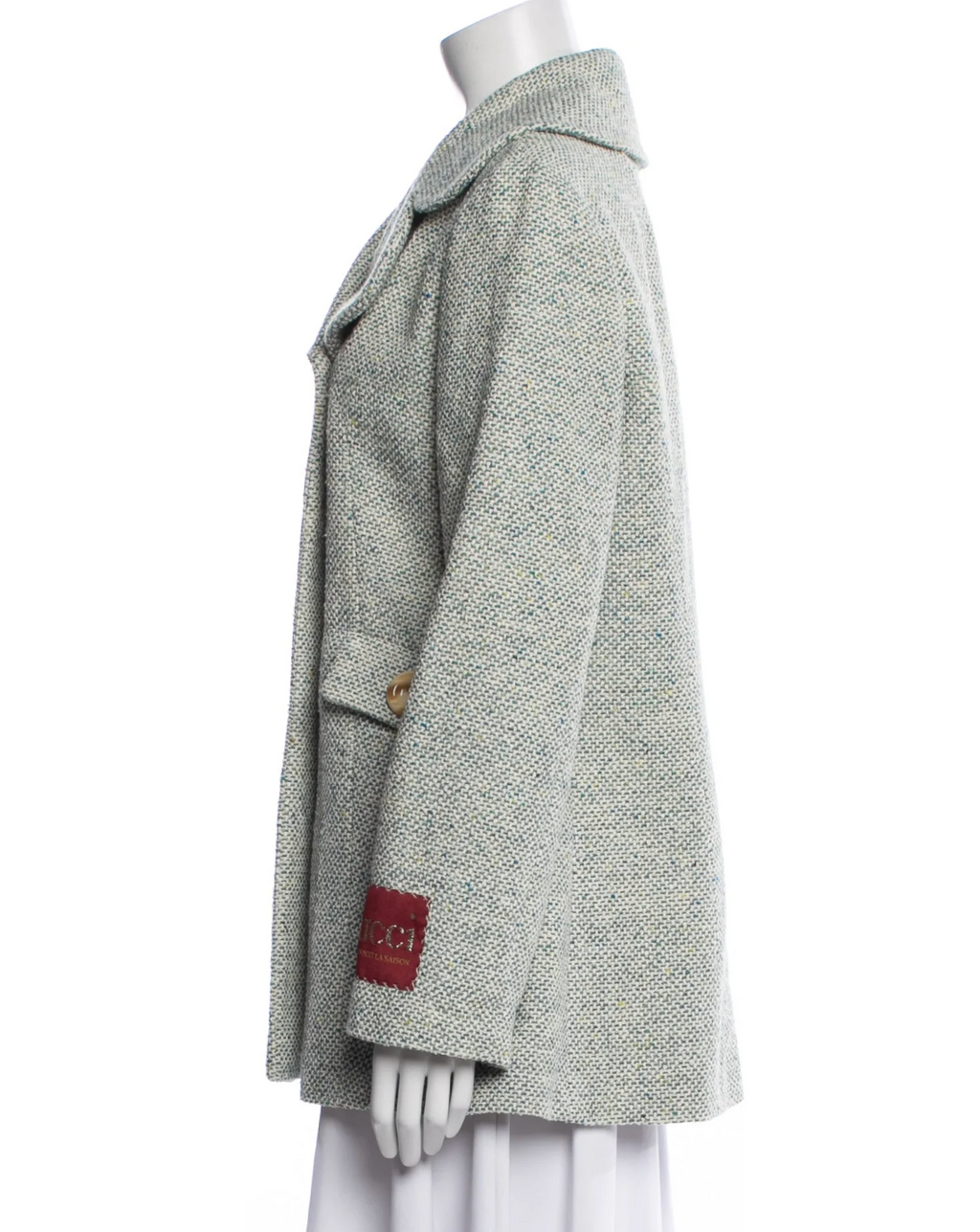 7012 - Gucci Tweed Jacket - Size 44