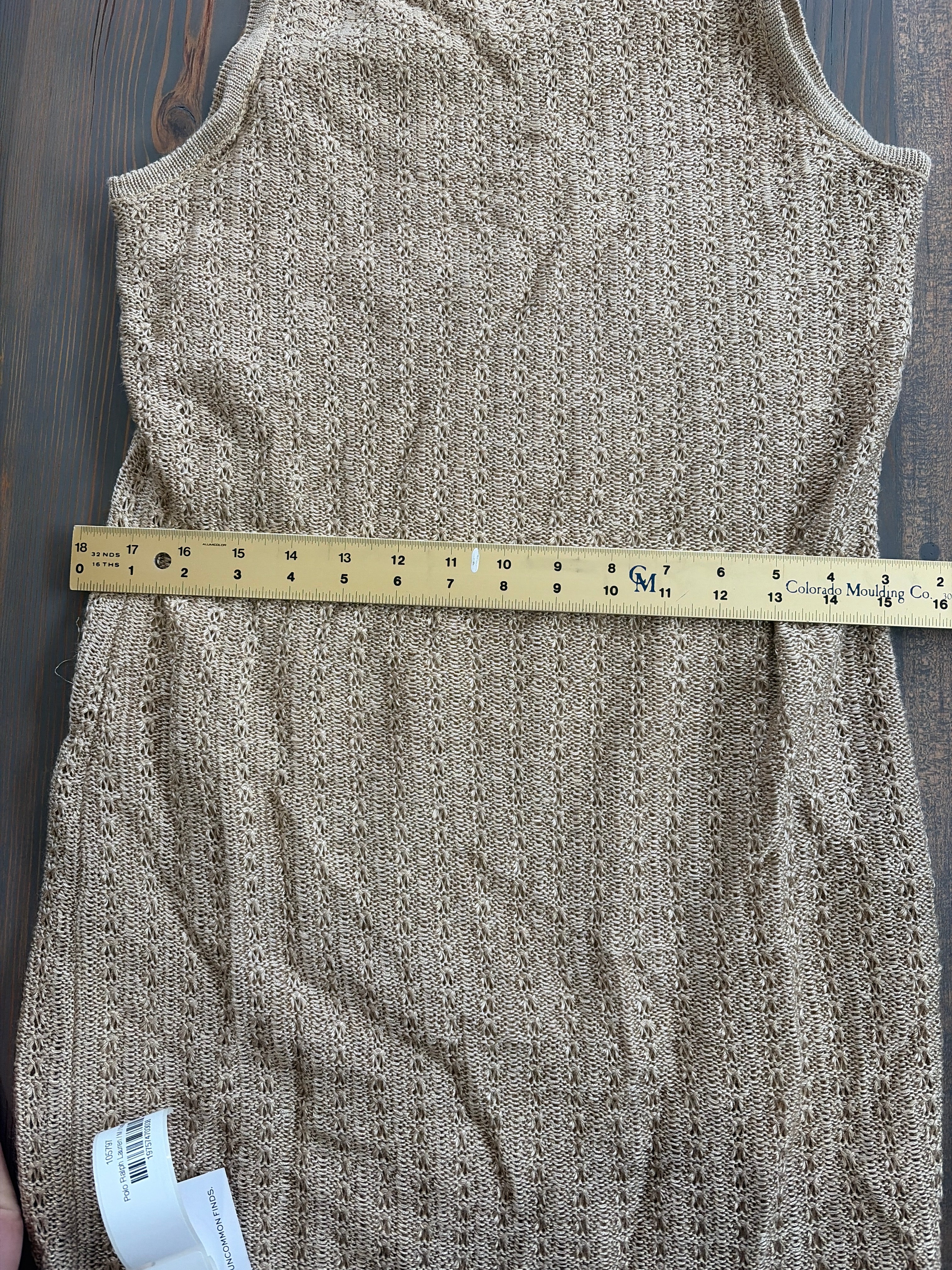 Lauren Ralph Lauren Pointelle Knit Sweater Dress - Size M - NWT