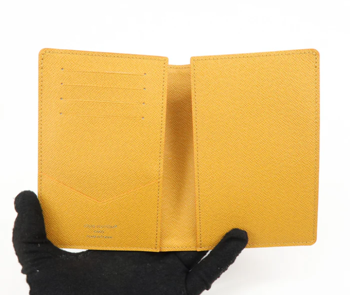 6823 - Louis Vuitton Monogram Canvas Couverture Passport Case Dune