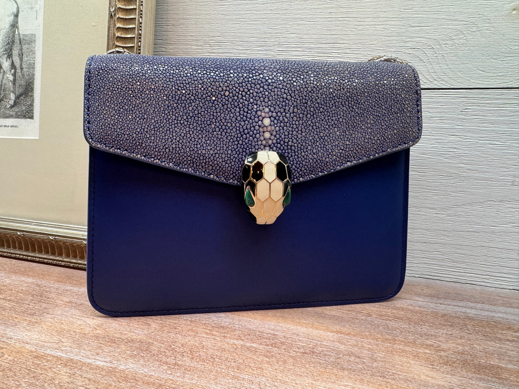 6944 - Bvlgari Serpenti Forever Small Shoulder Bag - Stingray