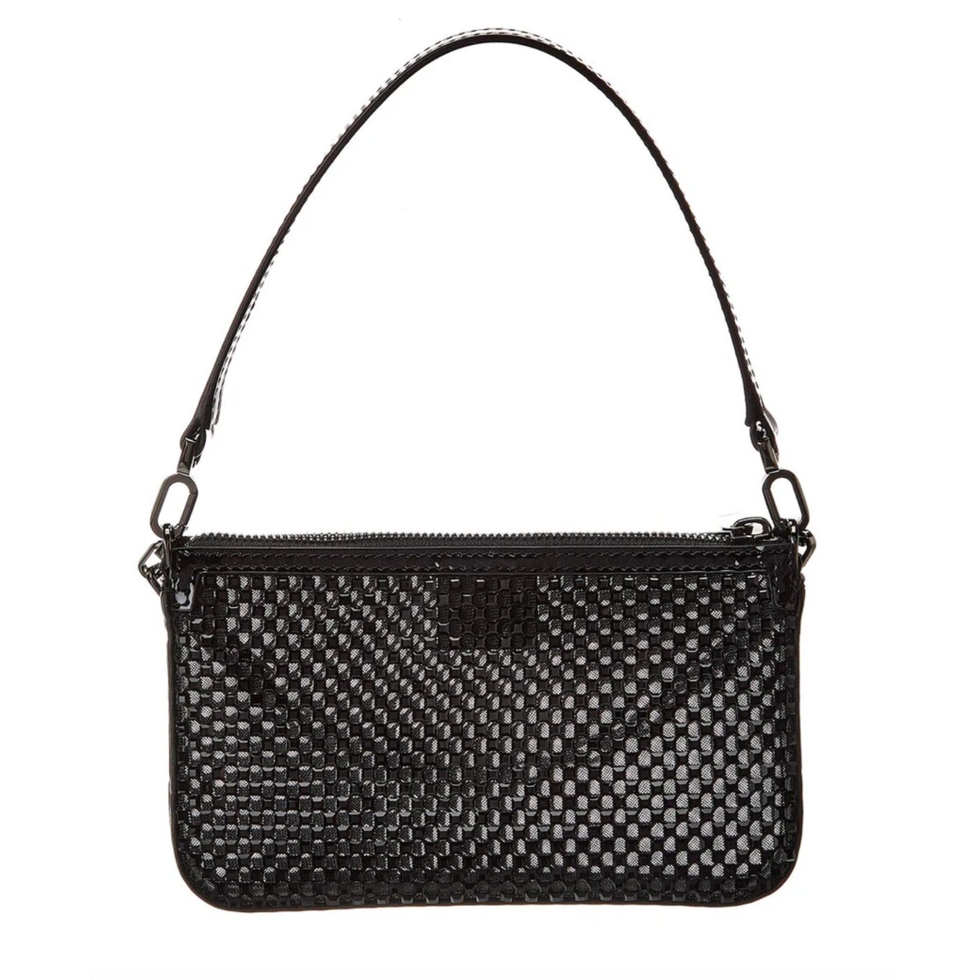 Christian Louboutin Loubila Mini Mesh Strass Crystal Shoulder Bag NWT