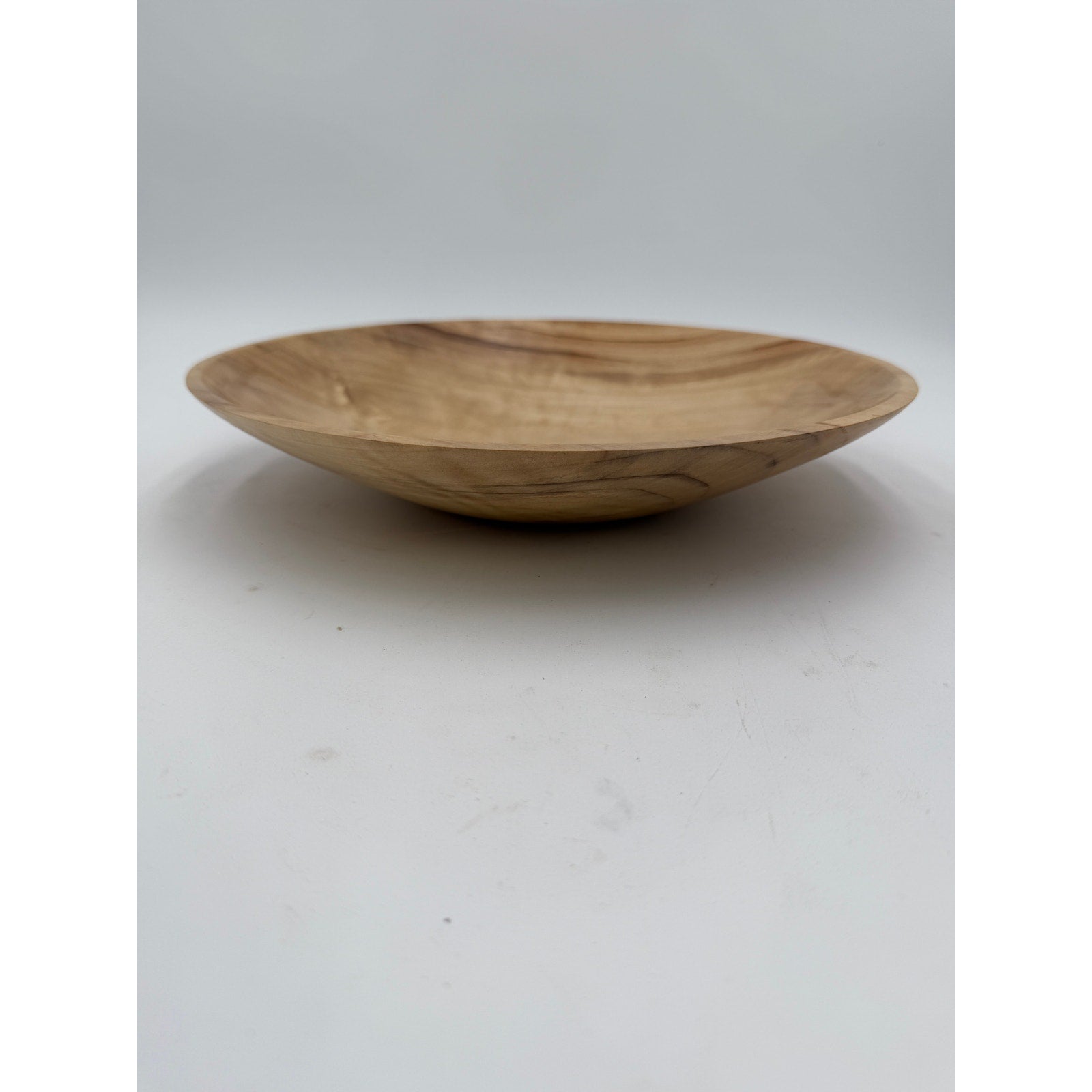 Cottonwood Burl Hand Turned Serving Bowl, 11.25 x 2 in, artisanal wood decor, functional centerpiece, durable finish