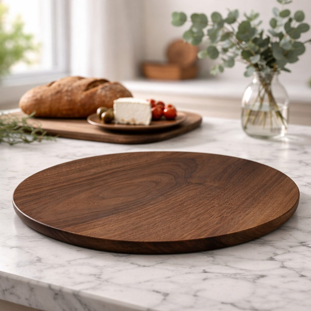 Hand Turned Walnut Platter