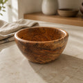 Spalted Maple Hand Turned Wooden Bowl, 5.75 x 2.75 in, food safe finish, decorative display, artisan made