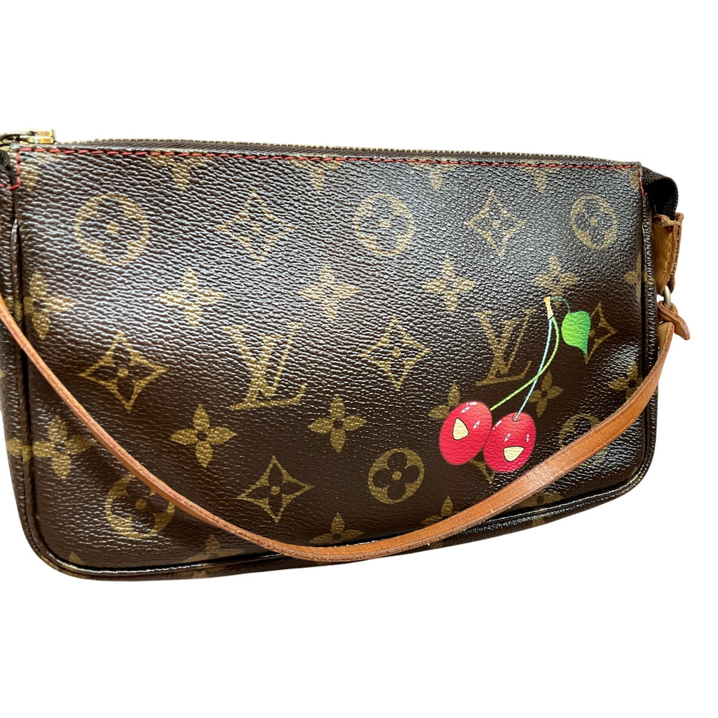 Vintage Louis Vuitton Murakami Cherry Pochette Accessoires