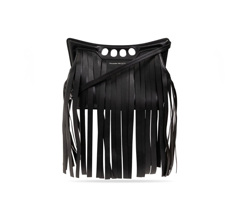 4725 - Alexander McQueen Mini Peak Fringe - NWT