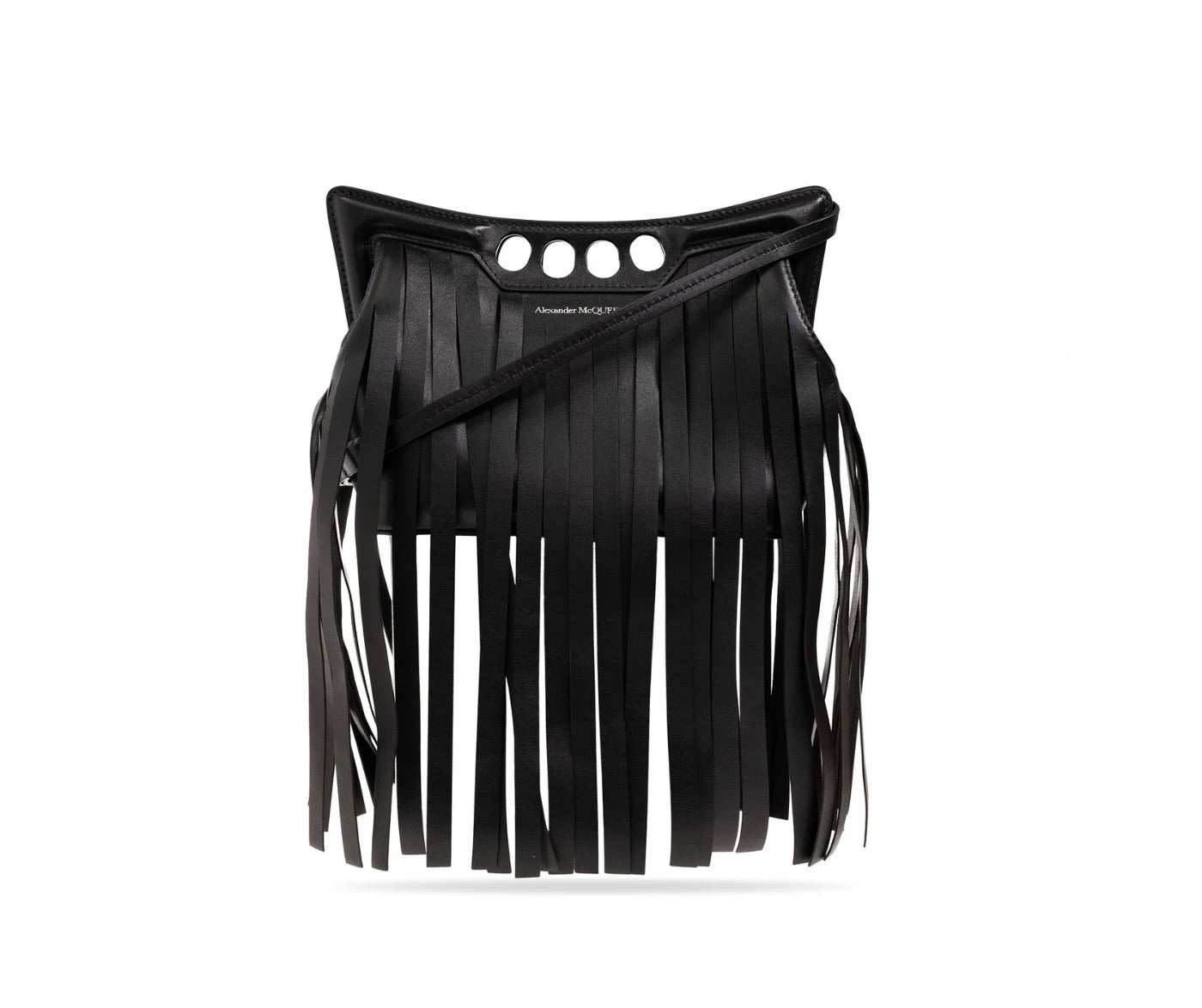 4725 - Alexander McQueen Mini Peak Fringe - NWT
