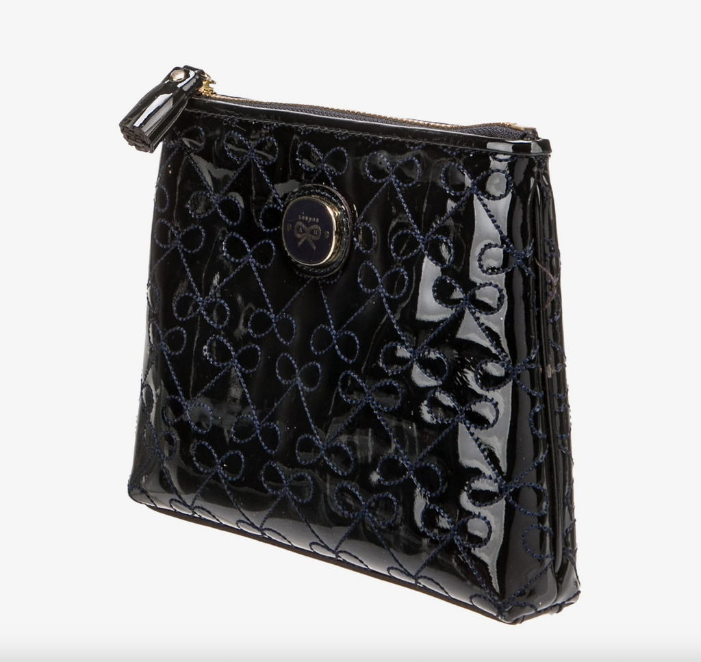 Anya Hindmarch Patent Leather Cosmetic Pouch