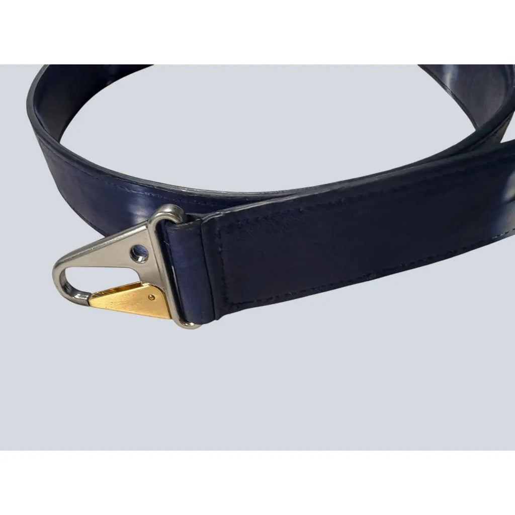Dion Lee Cloud Stripe Leather handbag strap with Silver Hardware