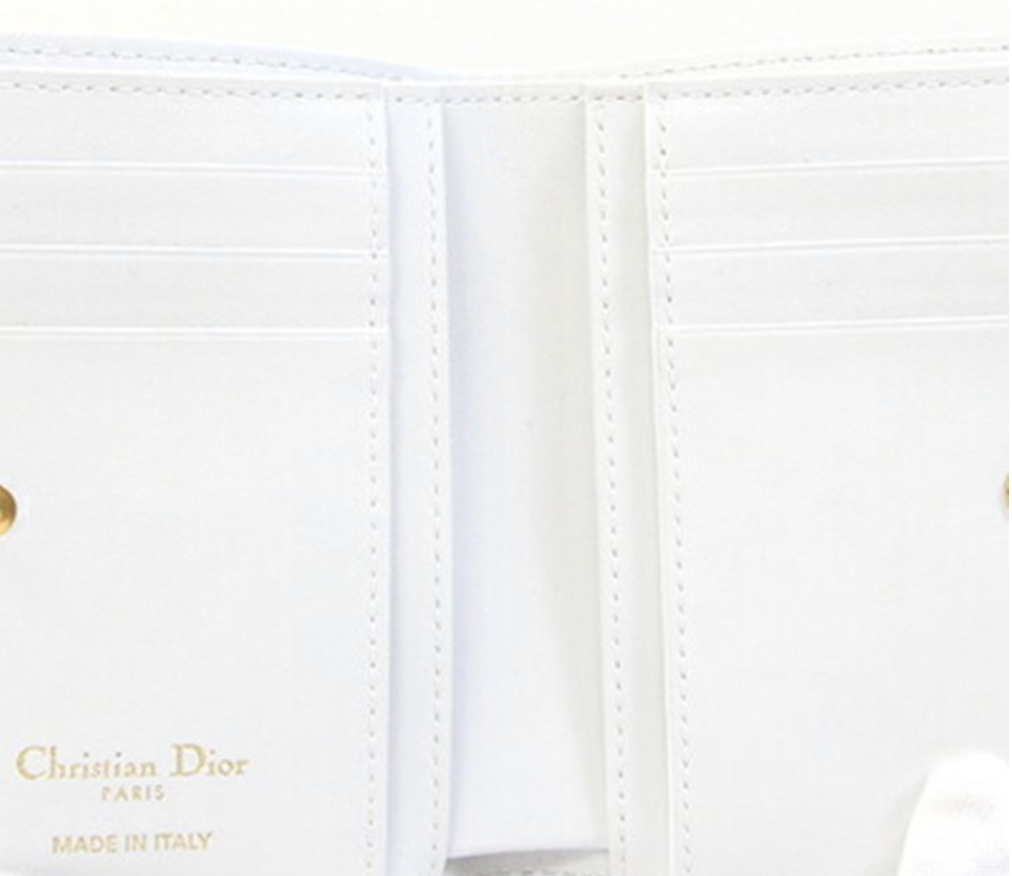 Dior Christian Dior Caro Leather Wallet - NWT