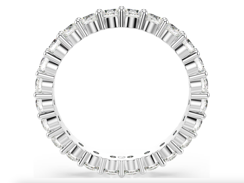 Swarovski Matrix Vittore Ring - New in Box - Size 5.5 - Silver Tone