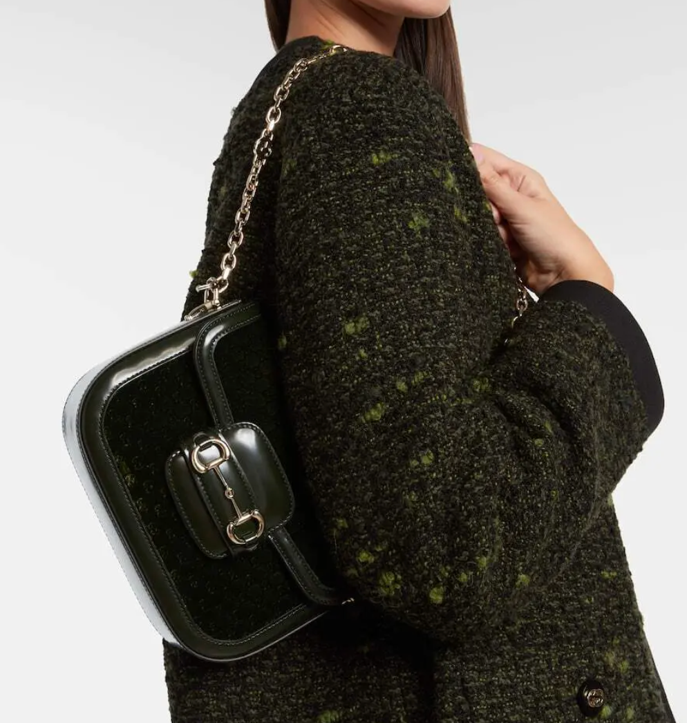 7301 - Gucci Horsebit 1955 Small Shoulder Bag - NWT