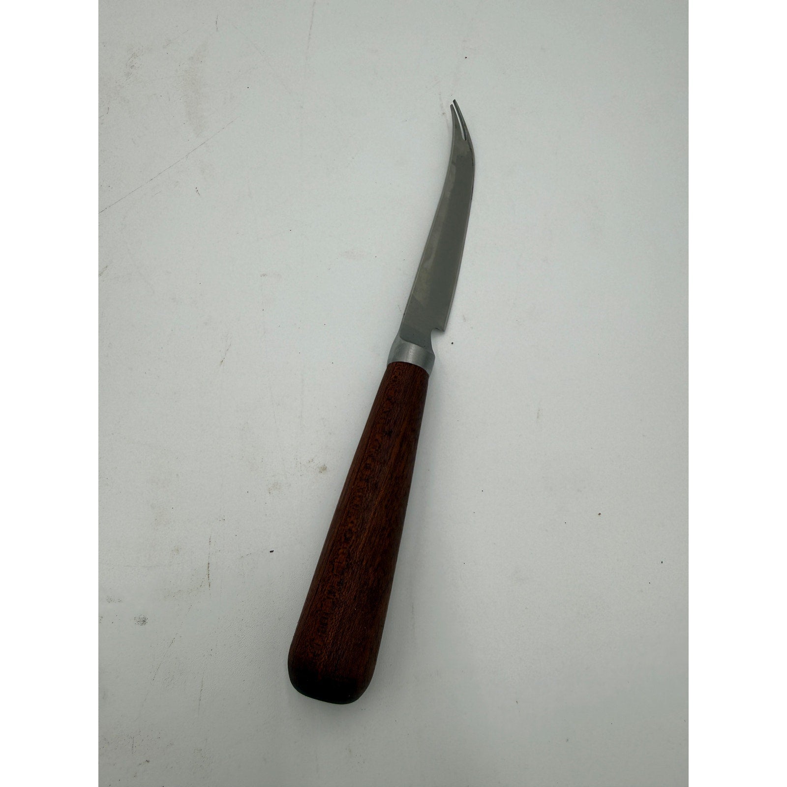 Handcrafted Cheese Knife Set for Entertaining, 4-piece kit, stainless steel blades, food safe, maple or sapele handles