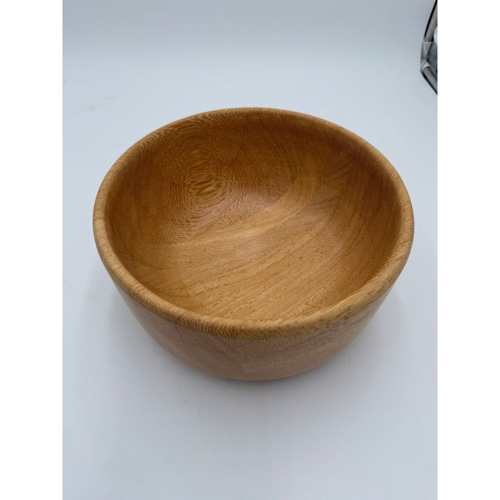 Lati Hardwood Hand Turned Bowl, Handmade Wood Bowl, Unique Wooden Bowl, Functional Kitchenware, Home Decor Bowl