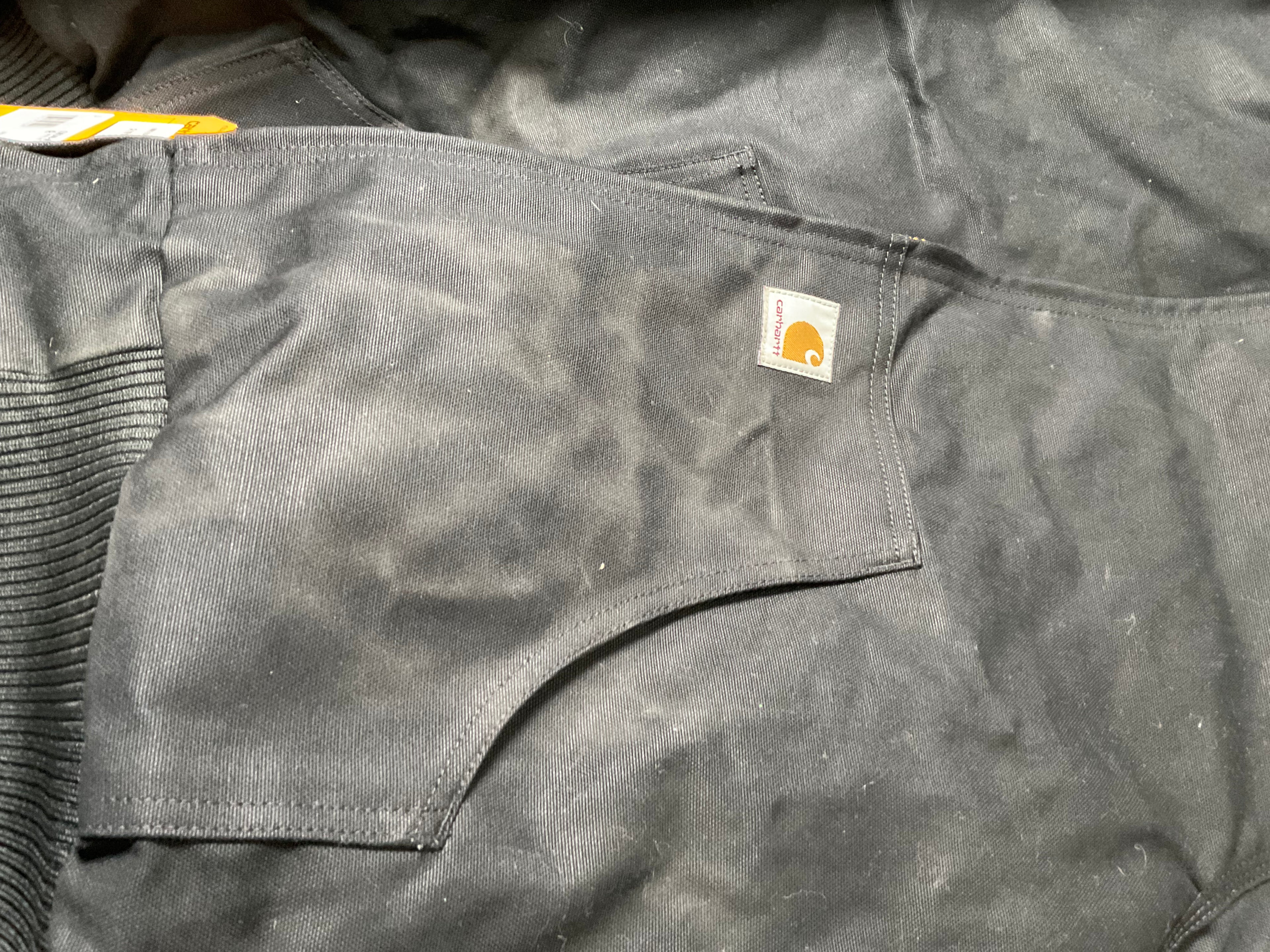 Carhartt Wind Fighter Jacket - Duck Insulated Flannel Lined (NWT with Fading)