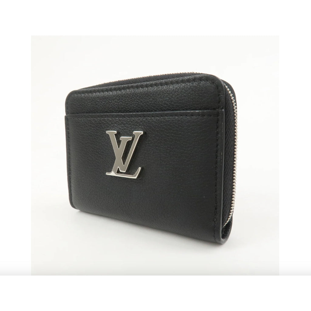 Louis Vuitton Lock Me Calf Leather Coin Case Coin Purse