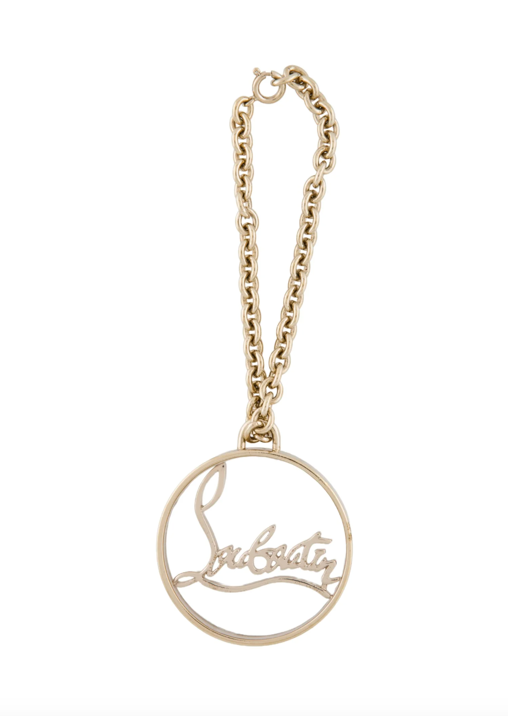 Christian Louboutin Script Bag Charm