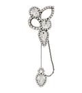 7399 - Alexander McQueen Chandelier Stick Brooch - New