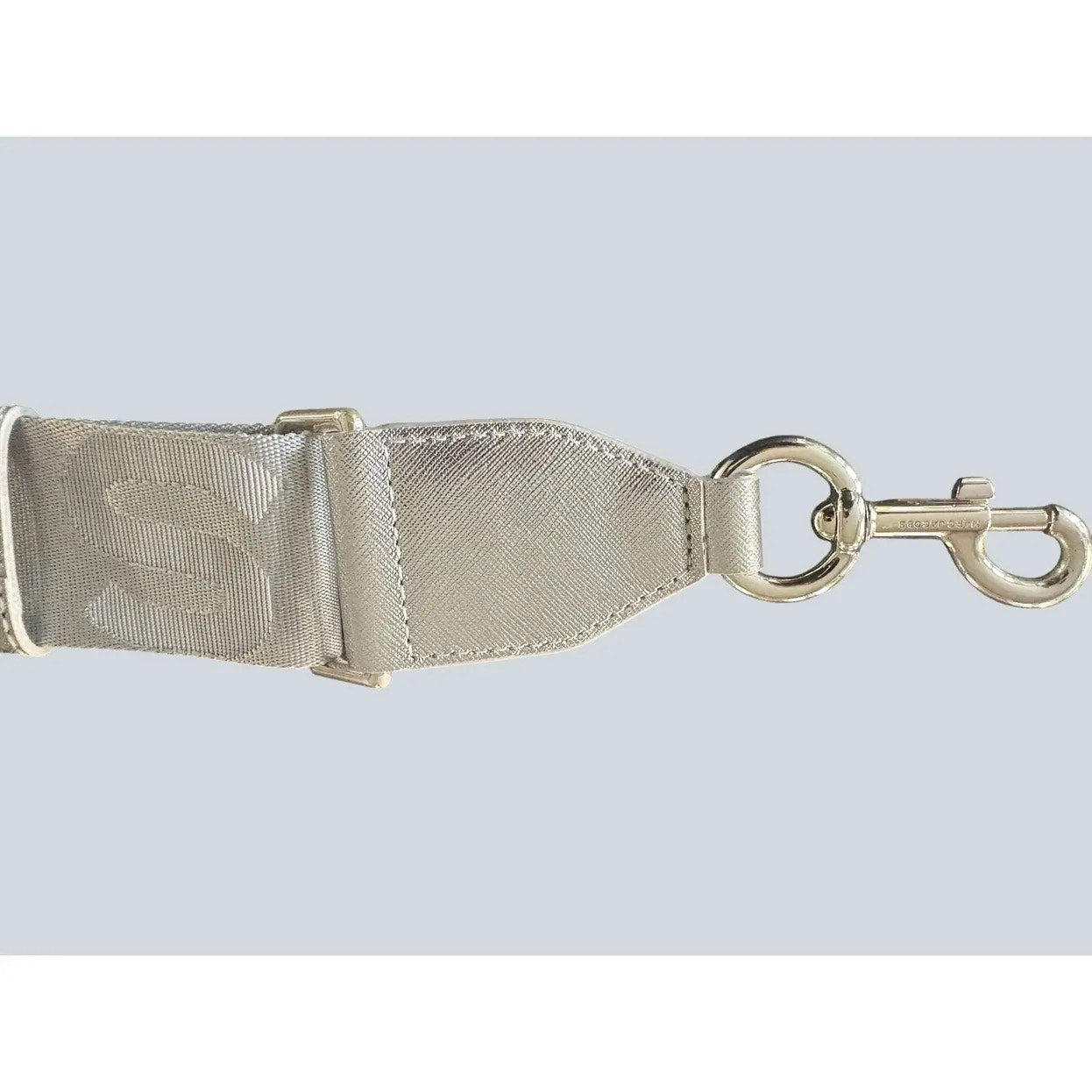 Marc Jacobs adjustable handbag strap - Silver & White - Excellent
