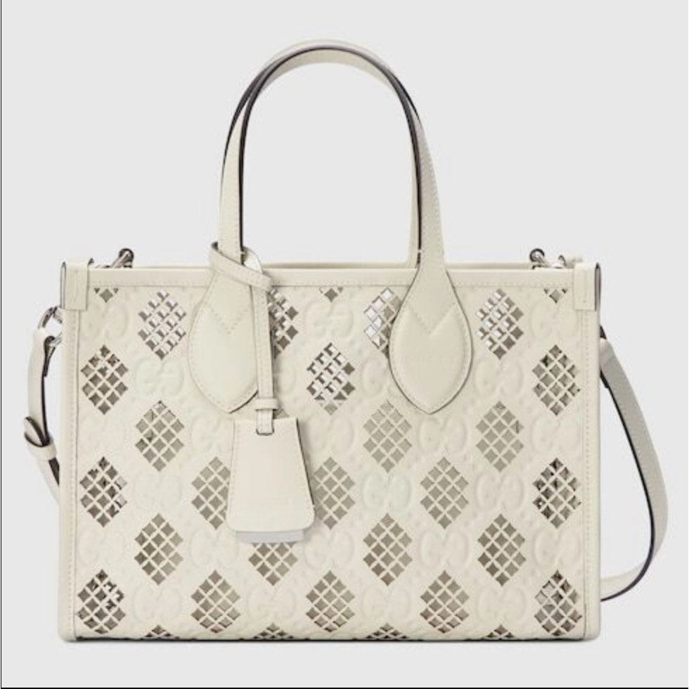 6082 - Gucci Ophidia Small Cutout Tote Bag - NWT