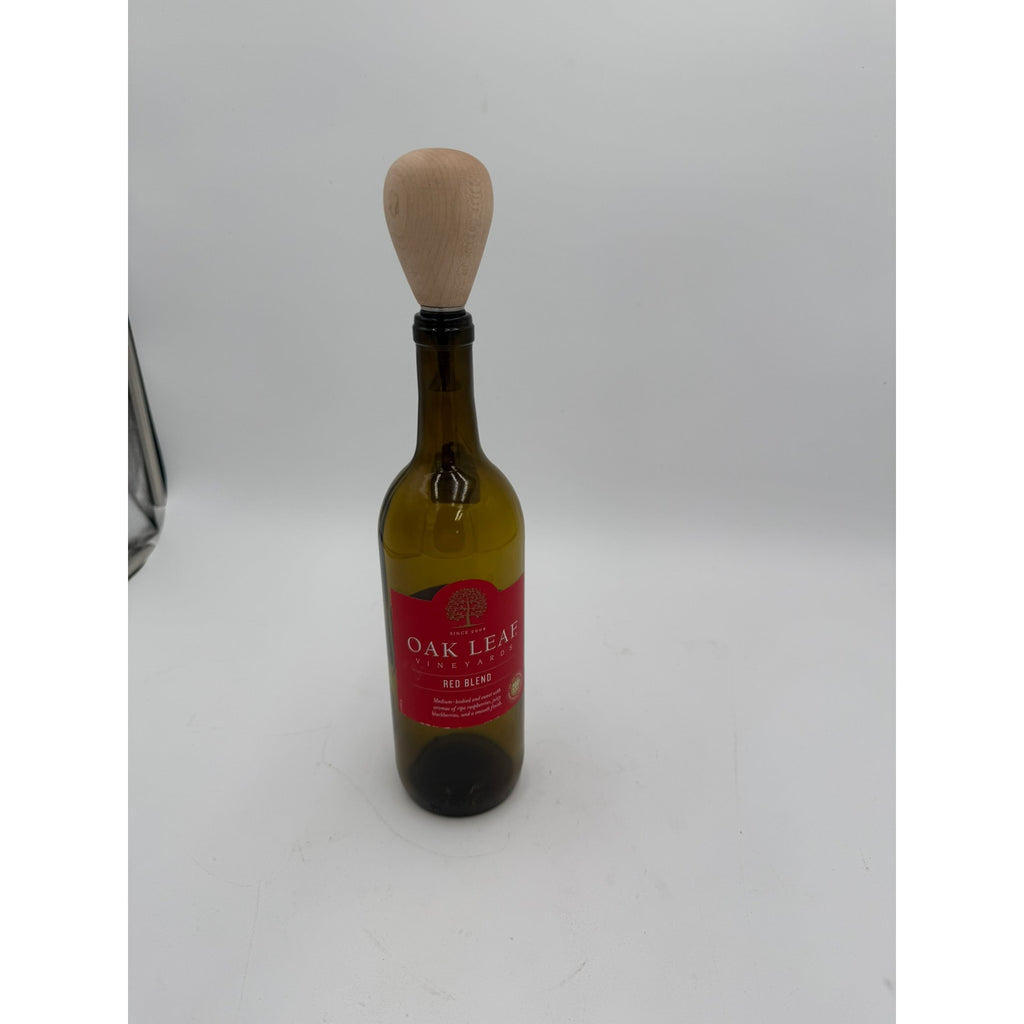 Hand Turned Stand Up Bottle Stopper