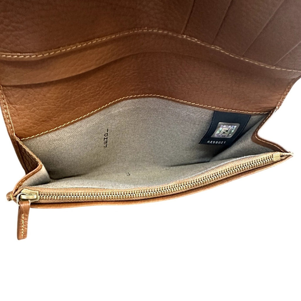 Fendi Zucca Monogram Long Wallet