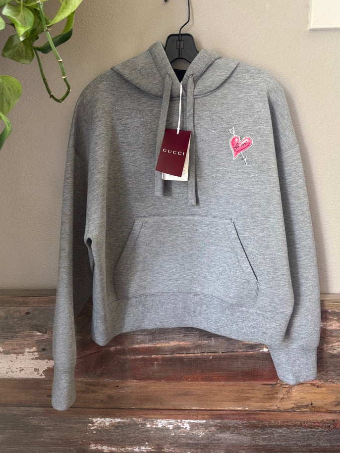 6600 - Gucci Hooded Scuba Sweatshirt - Size M