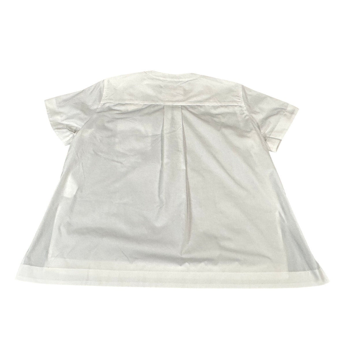 Sacai White Zip Shoulder Pocket Tee Size 3 (Large)