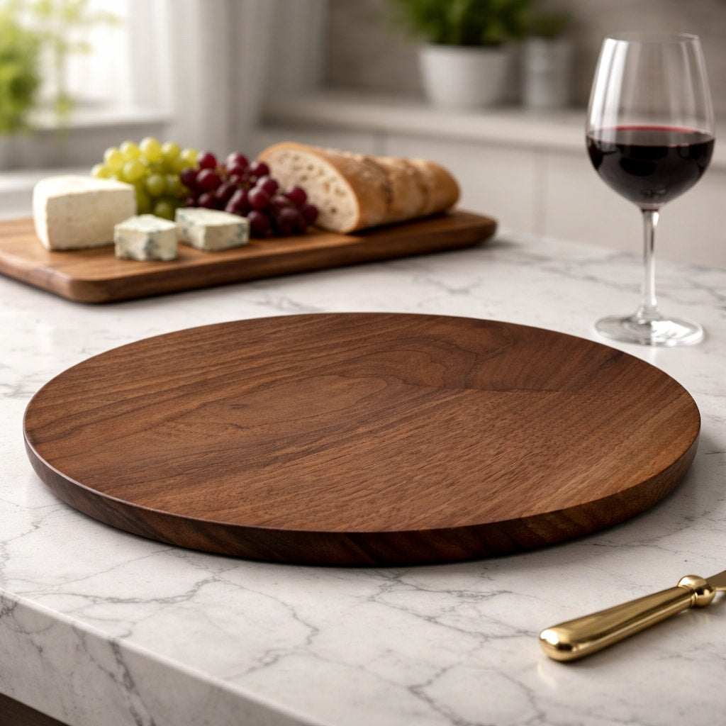 Hand Turned Walnut Platter