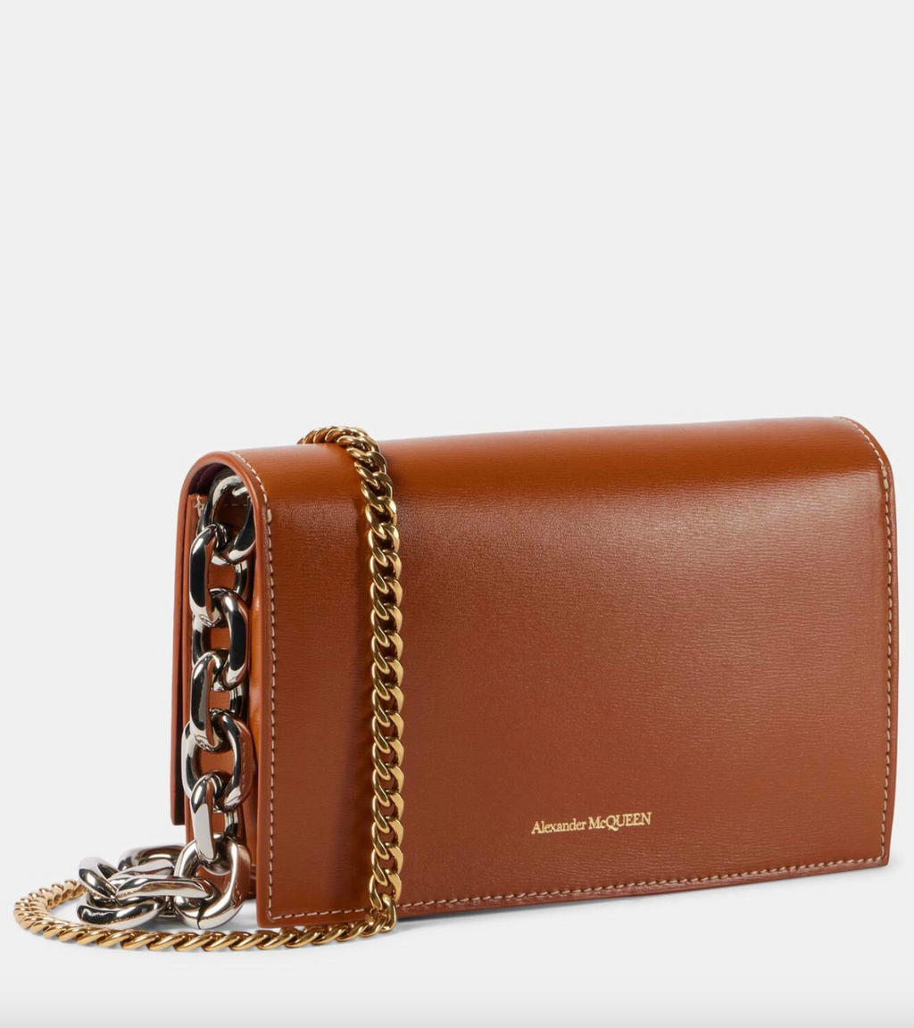 6992 - Alexander McQueen Skull Bag - Camel - NIB