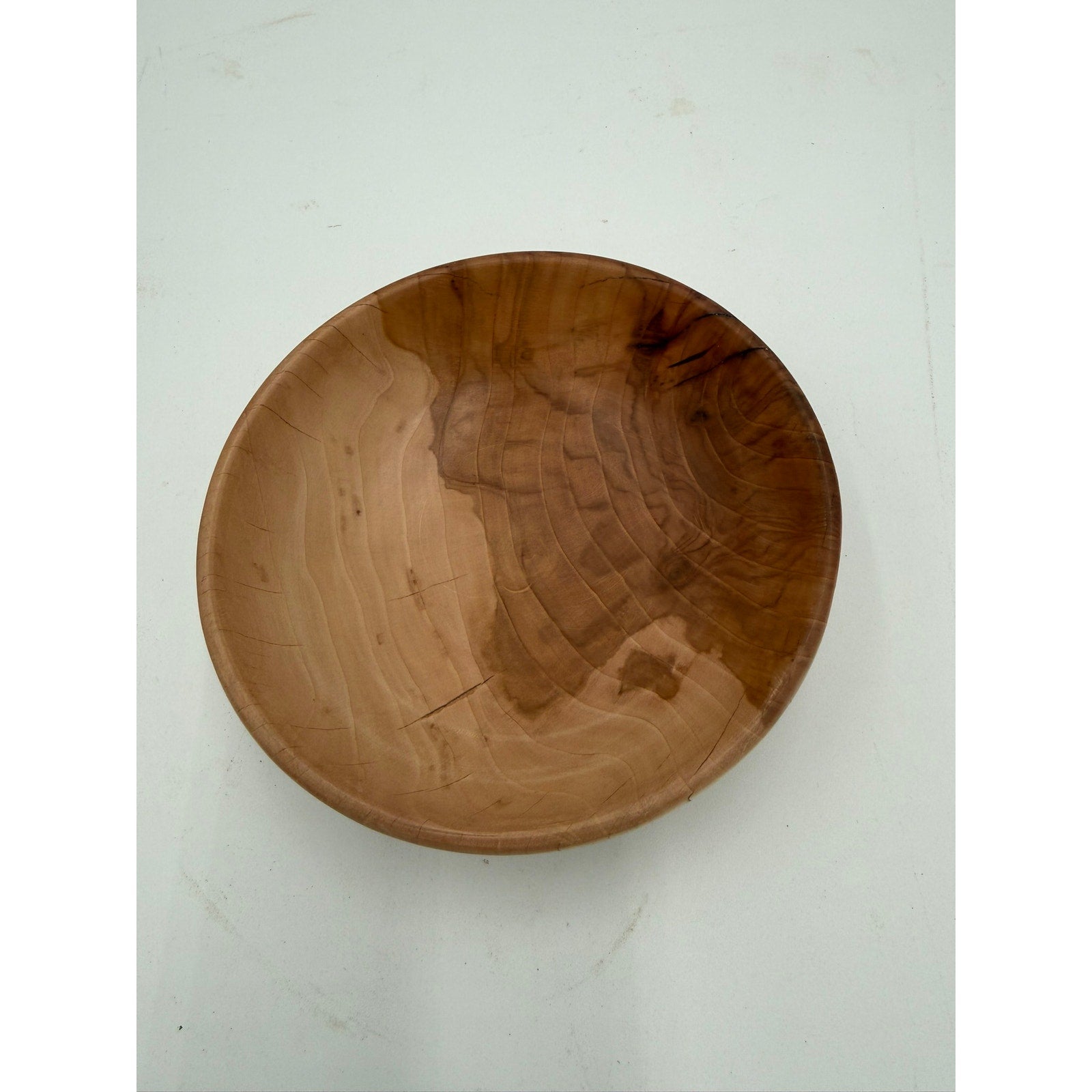 Hand Turned Apple Wood Bowl 5.5 x 1.5 Inches, food safe finish, handmade woodturning, decorative or functional, small serving dish
