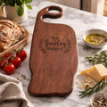 Walnut Charcuterie Board with Personalization (+$20)