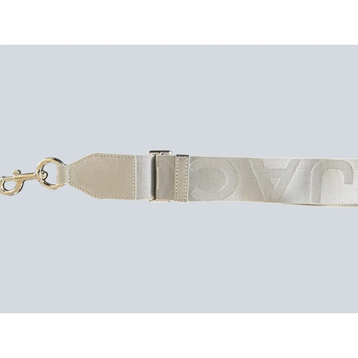 Marc Jacobs adjustable handbag strap - Silver & White - Excellent