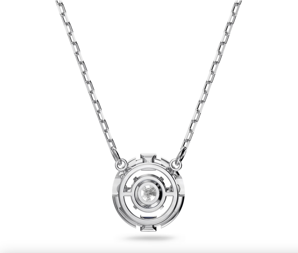 Swarovski Una Floating Crystal Pendant Necklace - NWT - Rhodium Plated