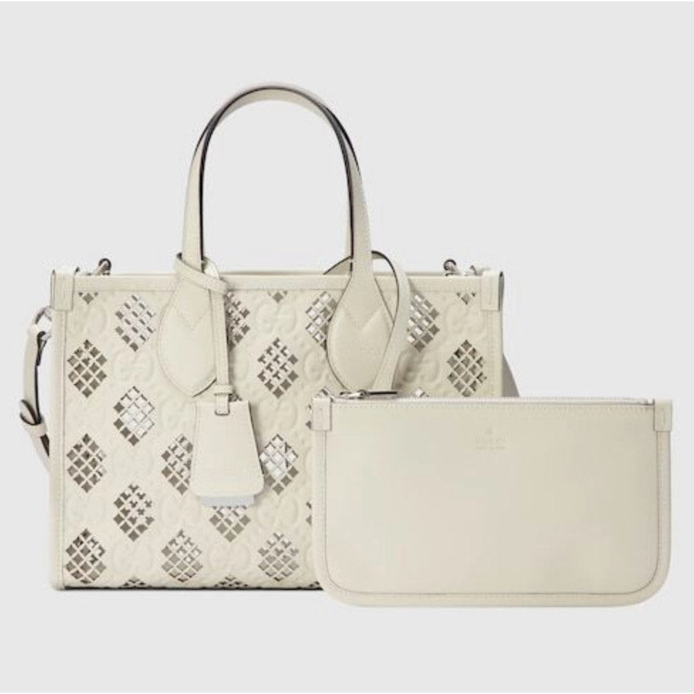 6082 - Gucci Ophidia Small Cutout Tote Bag - NWT