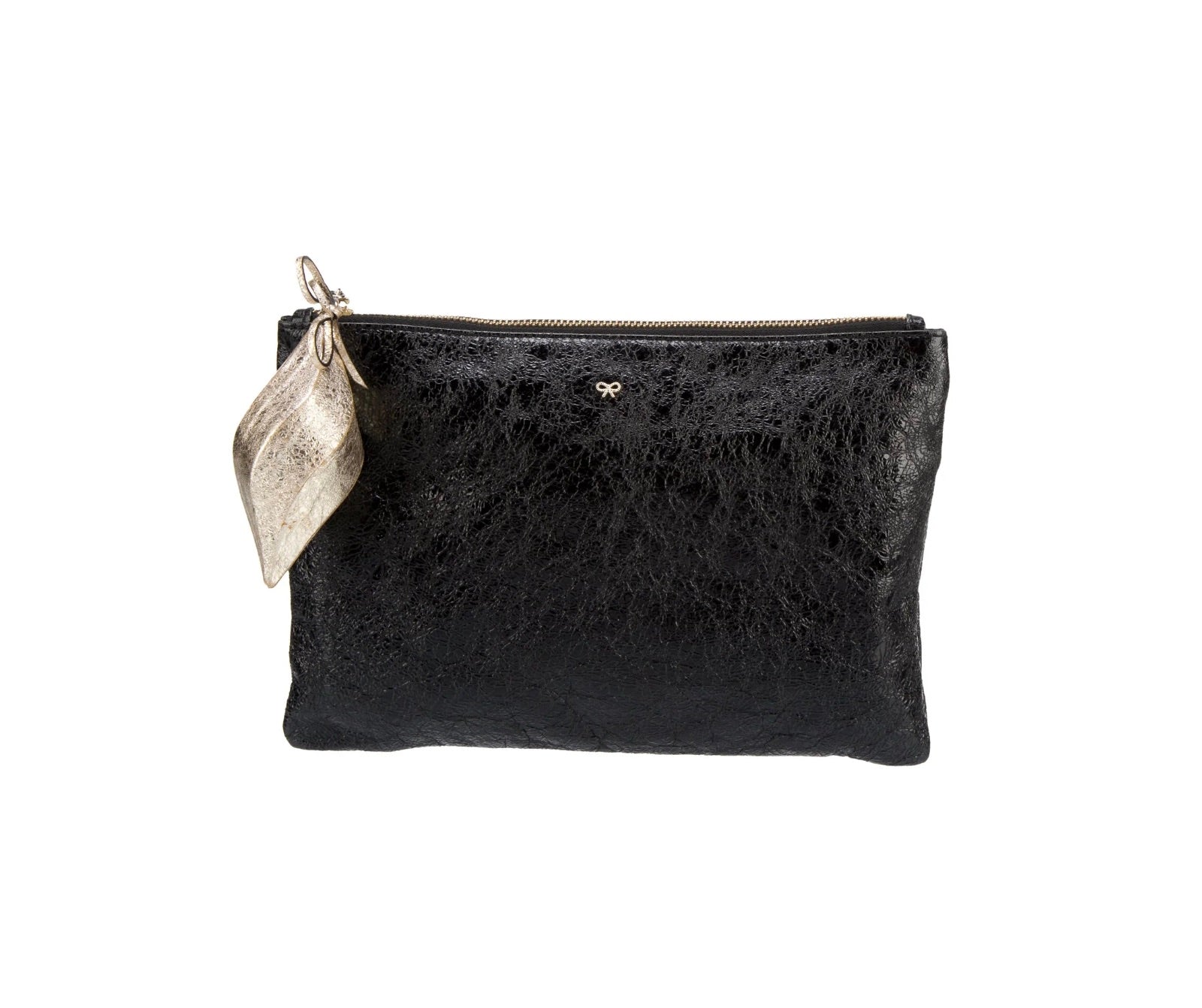 Anya Hindmarch Two-Tone Leather Clutch