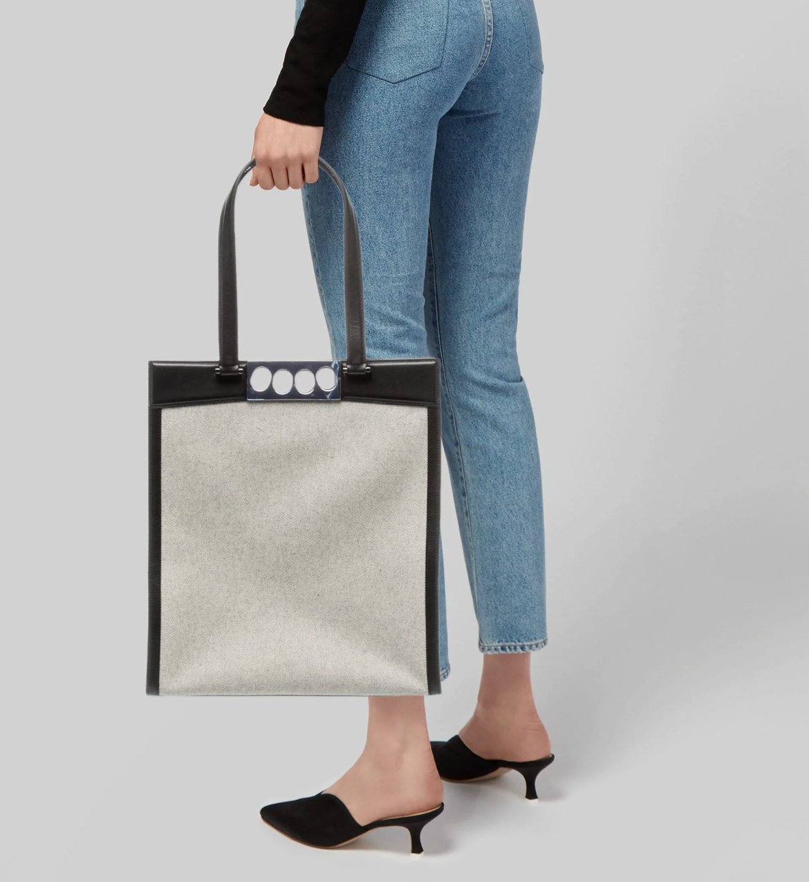 6630 - Alexander McQueen 4 Ring Tote NWT