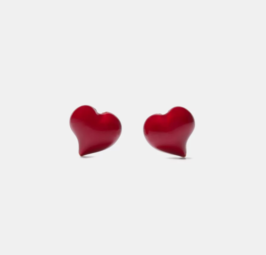 Kate Spade New York Amour Studs in Dark Scarlett - NWT