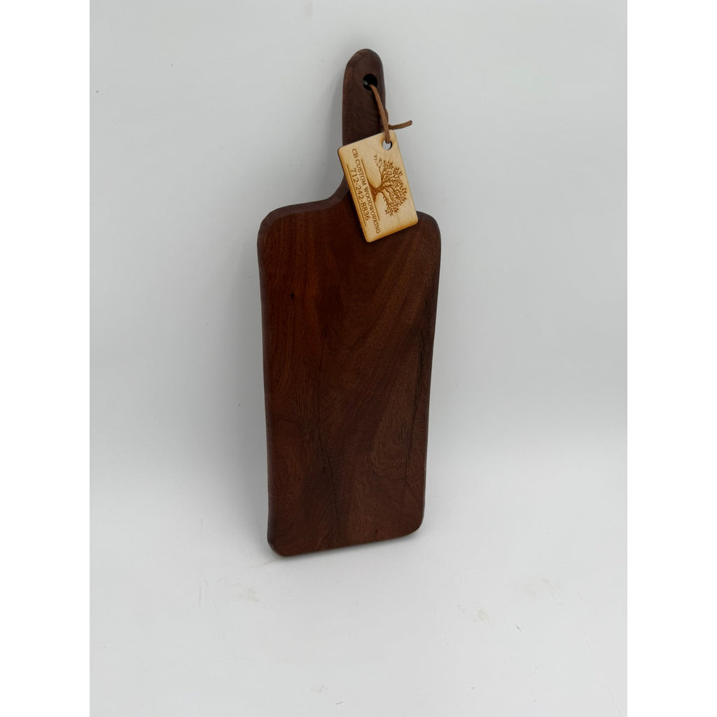 Walnut Charcuterie Board With Rich Grain Beauty, 15 x 5.5 x 1 inches, decorative serving tray, functional cutting board, handmade kitchen, o
