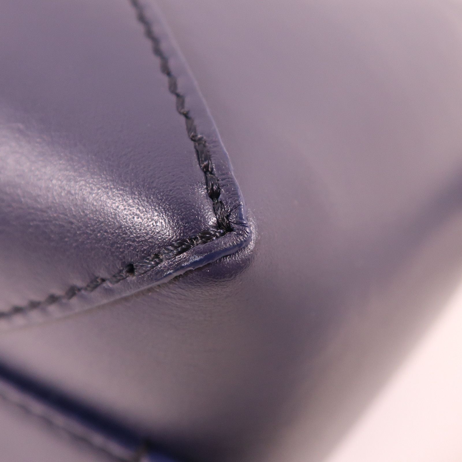 Loewe Puzzle Fold Calfskin Blue