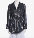 6369 - Cinq a Sept Sequin Evening Jacket - Size M