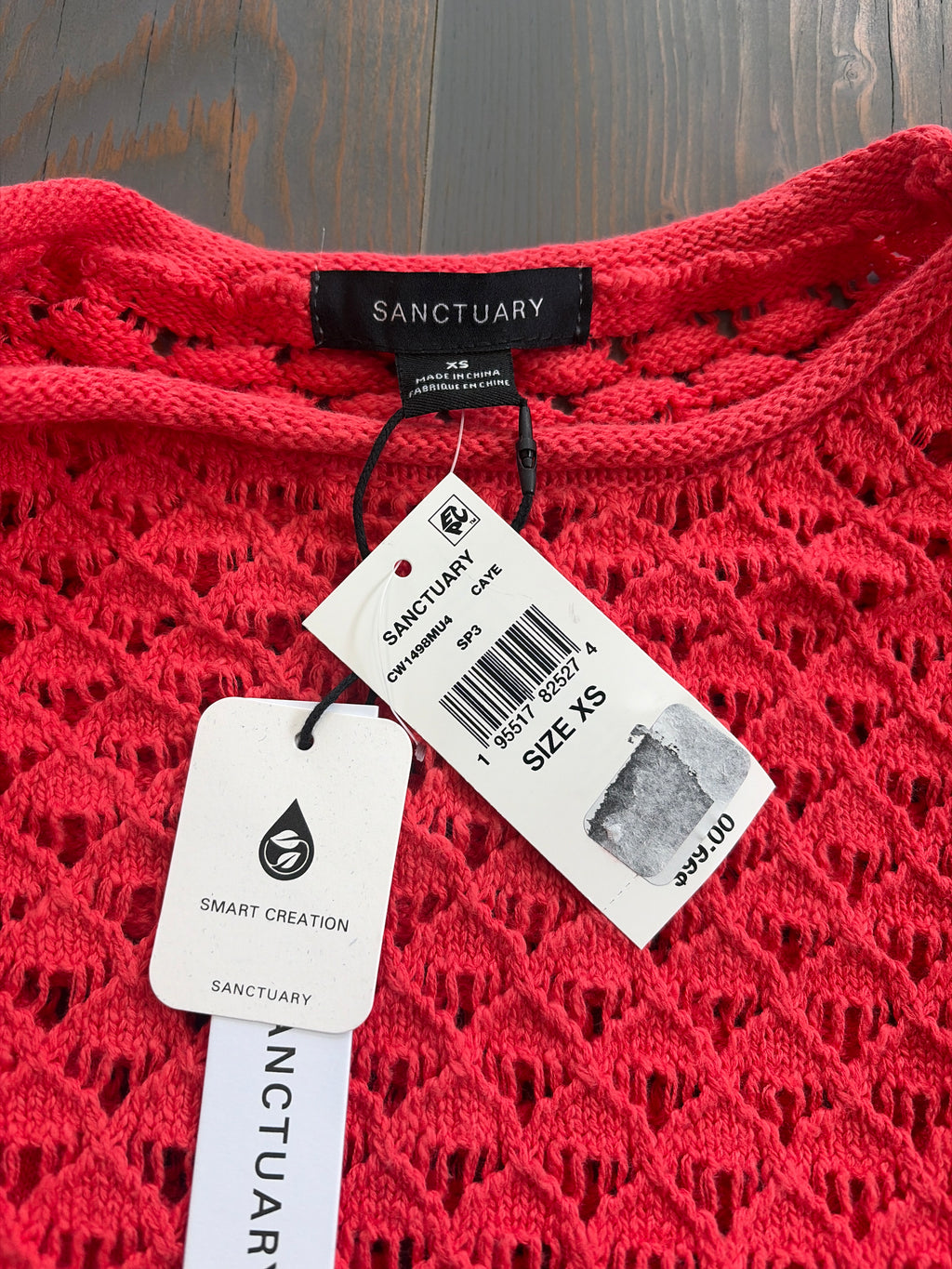 Sanctuary Clothing Summer Shell Dress Cayenne - Size XS - NWT